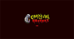 Desktop Screenshot of carnivalofhorrors.com